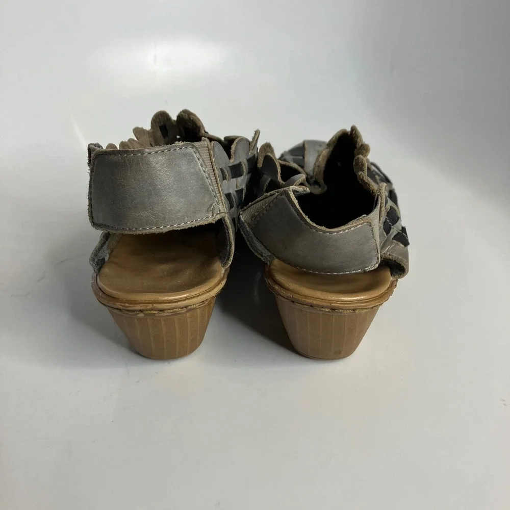 Rieker gray woven